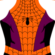 Steve Ditko Spider-Man (Orange and Purple)