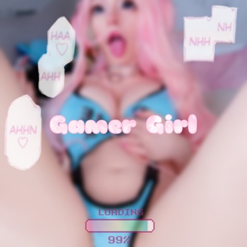 Pink gamer girl