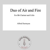 Duo of Air and Fire for Bb Clarinet and Cello