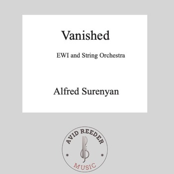 Vanished for EWI and String Orchestra