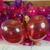 178 - Masspop 300 Crystal Balloons (Pump To pop)