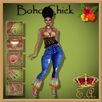 Boho Chick Collection No Re-Sell Rights!!!