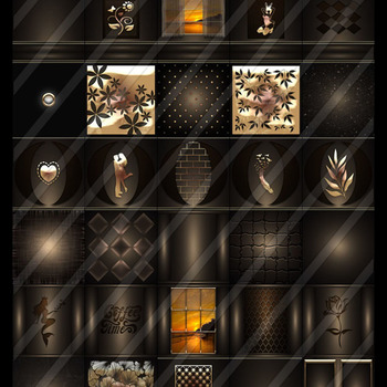 Brown silk collection 30 textures for imvu 