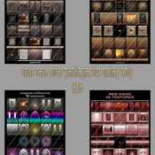 four packages textures for imvu creators   only  £16