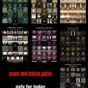 seven new texture packs only for today in price surprise