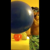 Balloons blow by mouth!!