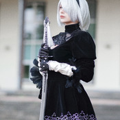 2B Nier: Automata Cosplay HD Photoset