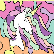 Coloring Book of Cute Unicorns