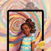 Girl 14 PNG | Instant Download