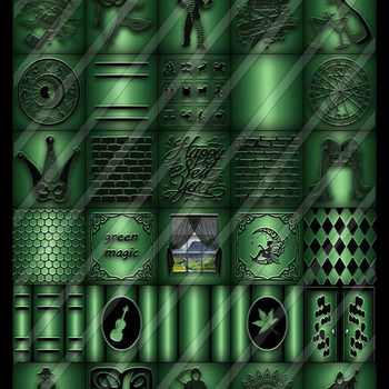 green magic collection 30 textures for imvu