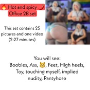 Hot and spicy Office 2B set