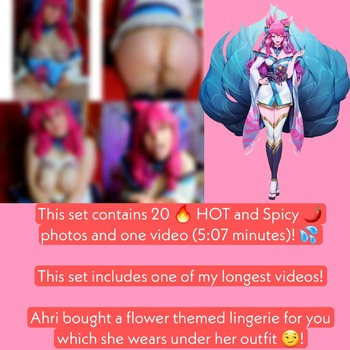Hot and spicy Spirit blossom Ahri set