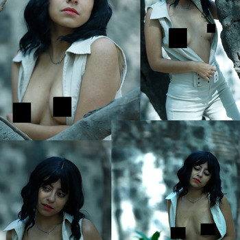 Leslie topless coyoacan