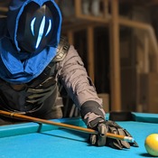 Omen Playing Pool