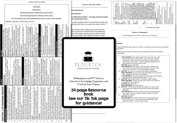 Shakespeare And 19th Century Literature Revision Workbook And Resource ...