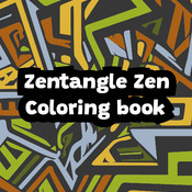 Zentangle Zen Coloring Book