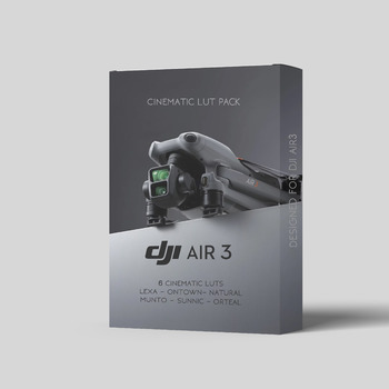 DJI AIR 3 Cinematic LUTS PACK