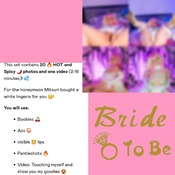 Hot and spicy Bride Mitsuri Kanroji + white Lingerie set