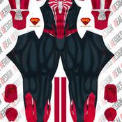 Marvel's Spider M2 Advanced Suit 2.0 - Recolor Cosplay Pattern