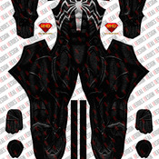 Marvel's Spider M2 Symbiote Suit Cosplay Pattern