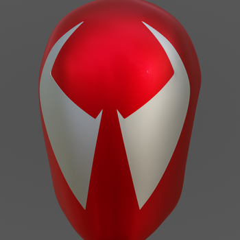 Scarlet-Spider Faceshell from ATSV