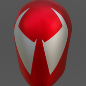 Scarlet-Spider Faceshell from ATSV