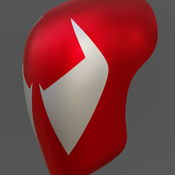 Scarlet-Spider Faceshell from ATSV