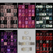 five packs 155 textures for imvu 50% off