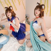 Azuki Casual (Nekopara) Social Media Set