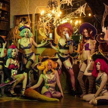 Bewitching in Lingerie - League of Legends