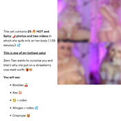 Hot and spicy Zero Two Strawberry cow maid set