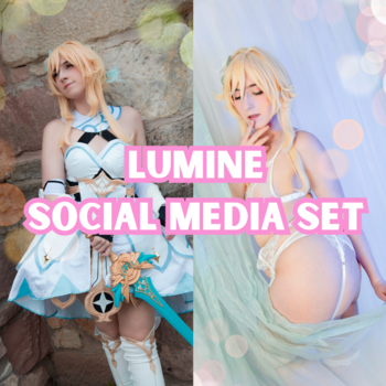 Lumine (Genshin Impact) Social Media Set