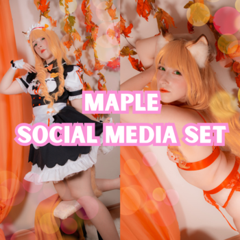 Maple (Nekopara) Social Media Set