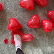 Stomp to pop my Marriage proposal balloons