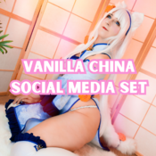 Vanilla China (Nekopara) Social Media Set
