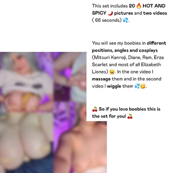 Hot and spicy Boobies set