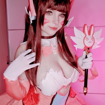 D.va magical girl - overwatch