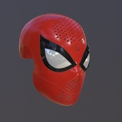 Faceshell de Spiderman PS4