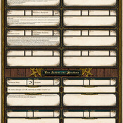 Feuille de personnage PATHFINDER 2