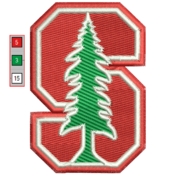 Stanford Embroidery Design 6 Sizes 9 Formats