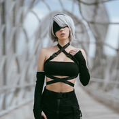 Tactical 2B ( 13 photos total + some bts selfies)