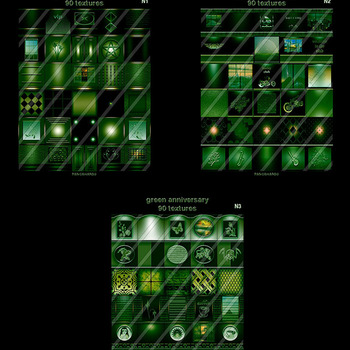 green anniversary 90 textures for imvu