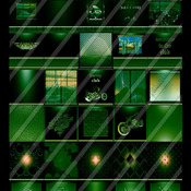 green anniversary 90 textures for imvu