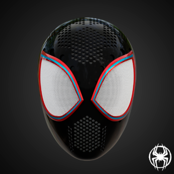 Miles Across The Spiderverse Faceshell - Rui