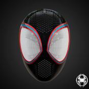 Miles Across The Spiderverse Faceshell - Rui