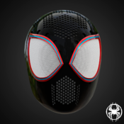 Miles Across The Spiderverse Faceshell - Rui