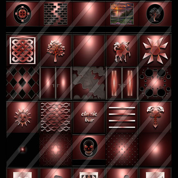 Red of excellence 30 textures  for imvu