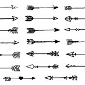 100 Straight arrows svg,cut files,silhouette clipart,vinyl files,vector digital,svg file,svg cut file,clipart svg,graphics clipart