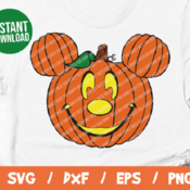 102 Mickey Pumpkin SVG, Mickey Halloween SVG, Disney Halloween SVG, Pumpkin Svg, Disney Svg, Disney Vector, Pumpkin Svg, Tshirt, Cricut, Dxf