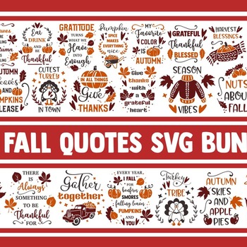 103 Fall SVG Bundle, autumn svg, pumpkin svg, turkey svg, thanksgiving svg, thankful svg, blessed svg, fall sign svg, svg designs, svg quote